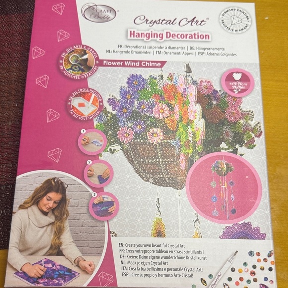 Diamond Art Hanging decoration wind chimes kit - Picture 4 of 5